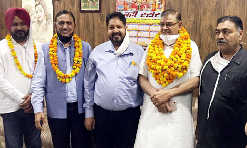 बरनाला जिला के राइस मिलर्स ने सैनी ग्रुप को अलविदा कह भारद्वाज ग्रुप शामिल होकर किया समर्थन