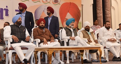 PUNJAB CM EXHORTS PEOPLE TO WIPE OUT AAP AND SAD FROM ELECTORAL SCENE IN ENSUING ASSEMBLY POLLS