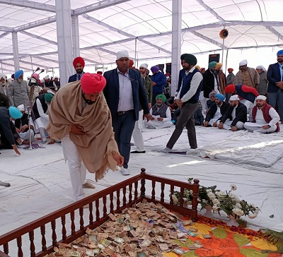 पूर्व विधायक की बरसी के मौके पर मुख्यमंत्री द्वारा श्रद्धांजलि भेंट,  सुखदर्शन सिंह मराड़ थे लोगों के सच्चे नेता-चन्नी