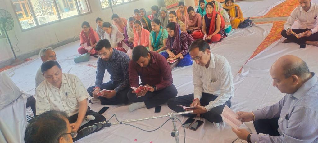 श्री जी आर एस डी. स्कूल में मनाया गया श्री हनुमान जन्मोत्सव