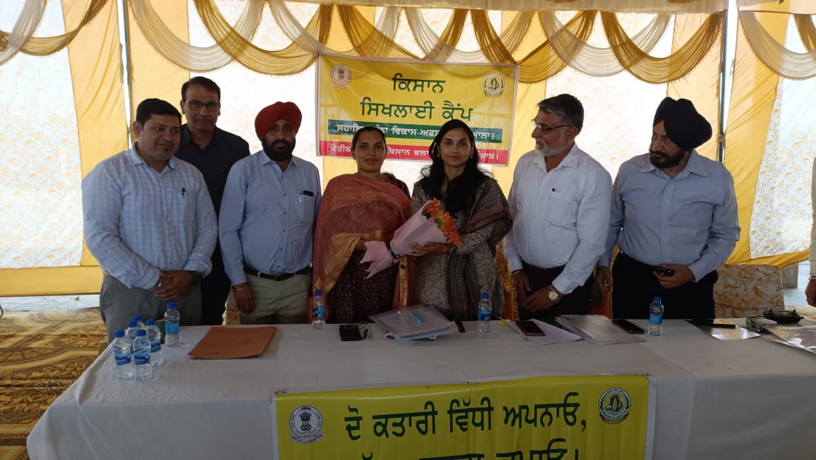 Farmers’ awareness camps to be held in every block of Patiala district: Sakshi Sahni