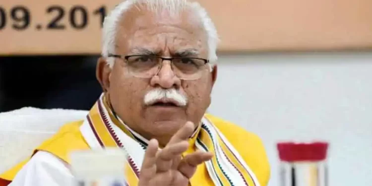 Cm flagged off bus from Pehowa to Karnal