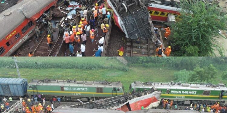 232 people killed in 3 train collisions, 900 people are still struggling