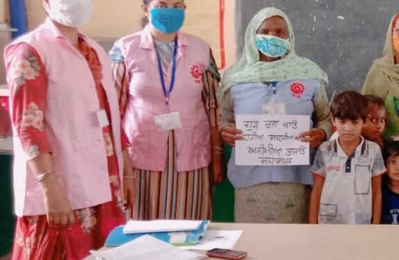 APRONS WILL BE THE IDENTITY OF ANGANWADI WORKERS AND HELPERS: DR. BALJIT KAUR