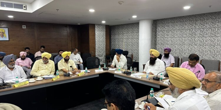 PUNJAB AGRICULTURE MINISTER DIRECTS CHIEF AGRI OFFICERS TO ENSURE MAXIMUM HELP TO FLOOD-AFFECTED FARMERS