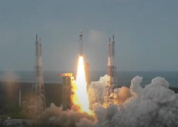 Moon mission: LVM3-M4 rocket carrying Chandrayaan-3 lifts off from Sriharikota