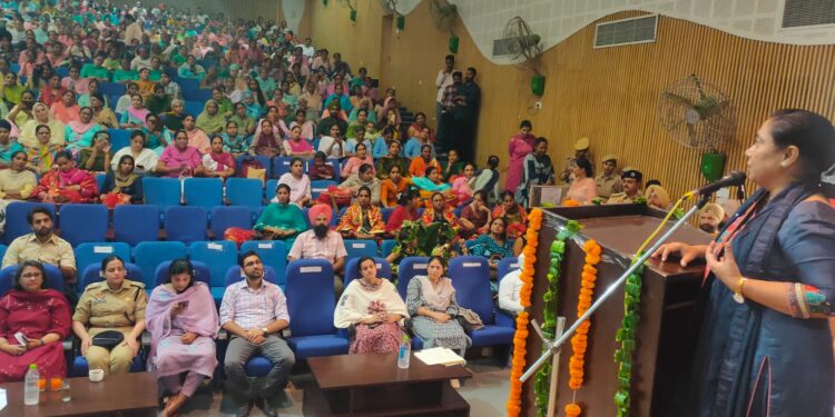 ANGANWADI WORKERS PLAY AN IMPORTANT ROLE IN CREATING HEALTHY SOCIETY: DR. BALJIT KAUR
