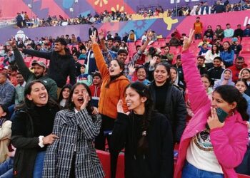 Sea of blue awaits Kiwis in Dharamsala