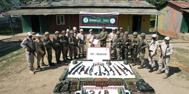 Army recovers war-like stores in Manipur