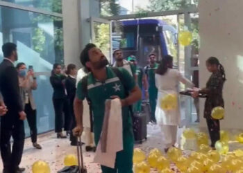 Pakistan Cricket Team’s Grand Reception In Ahmedabad Ahead Of Blockbuster Clash With India