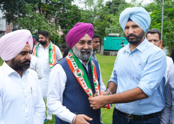PUNJAB CONGRESS WELCOMES SCORES OF POLITICAL LEADERS WHO SHOWED THEIR DESIRE TO JOIN THE PARTY