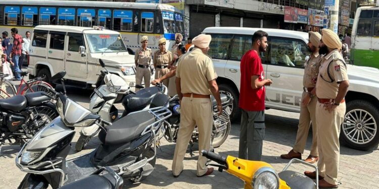 FESTIVAL SEASON: CASO OPERATION CONTINUES AS PUNJAB POLICE FRISK PEOPLE AT BUS STANDS ACROSS STATE