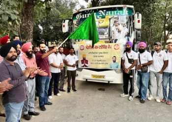 MEET HAYER SEES OFF 115 YOUTHS FOR ADVENTURE AND TREKKING CAMP AT MANALI