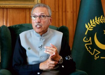 Pakistani President Arif Alvi sparks controversy by proposing ‘one-state solution’ to Palestine problem