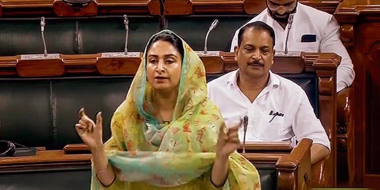 in Parliament, Bathinda MP Harsimrat Badal seeks release of ‘Bandi Singhs’