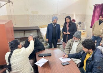 Member Secretary, Punjab Legal Services Authority, SAS Nagar visited Sai Birdh Ashram, Chaura, Patiala
