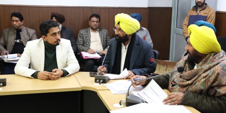 TODAY’S LATEST NEWS:IN A RECENT REVIEW MEETING, LOCAL GOVERNMENT MINISTER BALKAR SINGH INSTRUCTED OFFICIALS TO EXPEDITE ONGOING PROJECTS