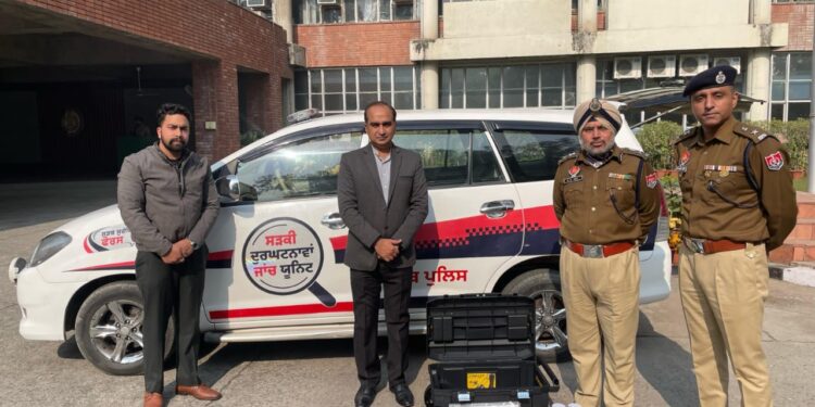 ROAD SAFETY:34TH NATIONAL ROAD SAFETY MONTH: IN A FIRST, PUNJAB POLICE UNVEILS ROAD CRASH INVESTIGATION VEHICLE TO EXAMINE CAUSE OF ACCIDENT