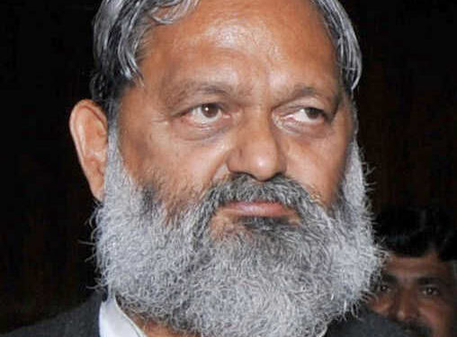 Anil Vij: Will ensure peace in Haryana