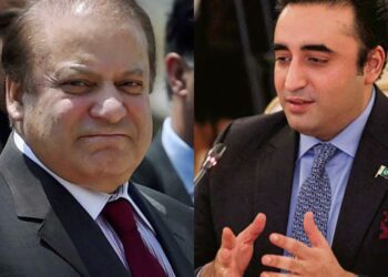 Nawaz Sharif and Bilawal Bhutto engage in discussions to prevent Imran Khan from gaining power as the results of the Pakistan polls continue to be delayed.