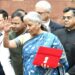 Budget 2024:Finance Minister Sitharaman delivers her speech. The interim budget is scheduled to begin at 11 am, attracting everyone’s attention.