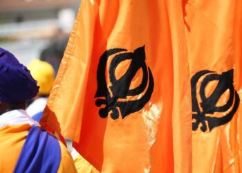 ‘Khalsa Sajna Divas’ is marked by Sikhs on the premises of the New York Assembly.