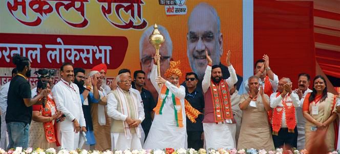 Amit Shah extends his support to farmers and soldiers during his rallies across Haryana, demonstrating his commitment to their causes.