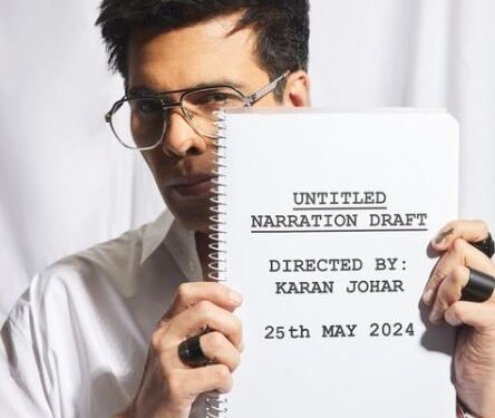 Celebrating his 51st birthday, Karan Johar unveils an exciting new directorial project that is yet to be titled.