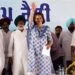 Priyanka Gandhi in Khanna called for PM Narendra Modi to be removed, labeling him as anti-farmer.