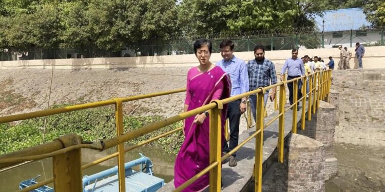 Delhi government approaches Supreme Court, requesting Haryana to release additional water to the capital in distress.