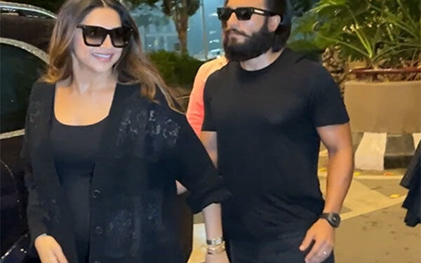 Deepika Padukone and Ranveer Singh, expecting parents, showcase stylish look at Mumbai airport