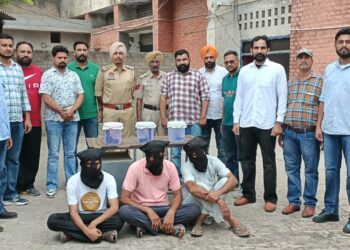 PUNJAB POLICE AVERTS TARGET KILLINGS PLANNED BY LAWRENCE BISHNOI AND GOLDY BRAR IN STATE; THREE SHOOTERS HELD