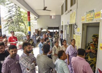 Jalandhar West bypoll sees 54.98% voter turnout