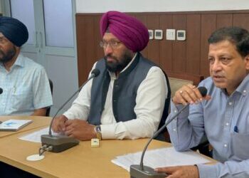 Local Government Minister Balkar Singh holds video conference with the officials to deal with the problems arising during the monsoon season
