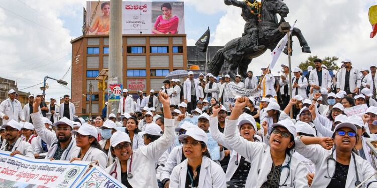 Patients facing delays as medical staff protest for justice.
