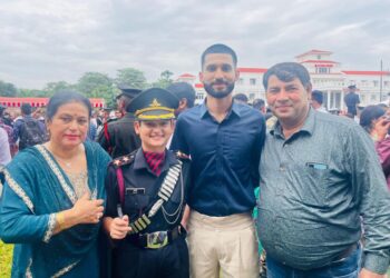 PATHANKOT FARMER’S DAUGHTER COMMISSIONED AS OFFICER IN INDIAN ARMY
