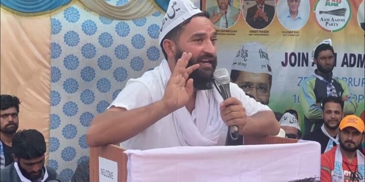 Mehraj Malik guides AAP to its inaugural victory in Jammu and Kashmir