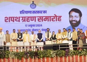 Saini’s oath-taking marks a pivotal moment for the NDA in Haryana’s political landscape.
