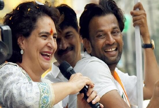 Priyanka Gandhi is at the forefront of the Congress campaign in this electoral contest.