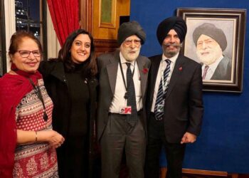 Sikh MP’s portrait now hangs next to British monarchs.
