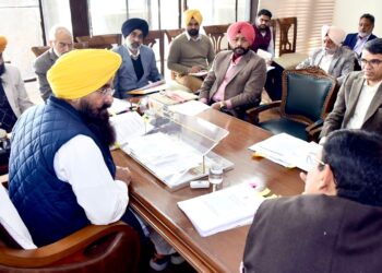 NATIONAL POLICY FRAMEWORK ON AGRICULTURAL MARKETING: KHUDIAN CALLS IMMEDIATE MEETING WITH FARMERS, STAKEHOLDERS