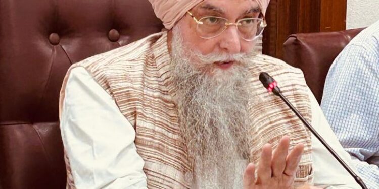 Union Government Should Resolve Farmers’ Issues Without Delay: Speaker Kultar Singh Sandhwan