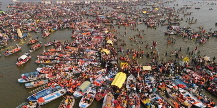 Implementation of AI-driven monitoring systems to enhance the security of pilgrims during the Maha Kumbh.