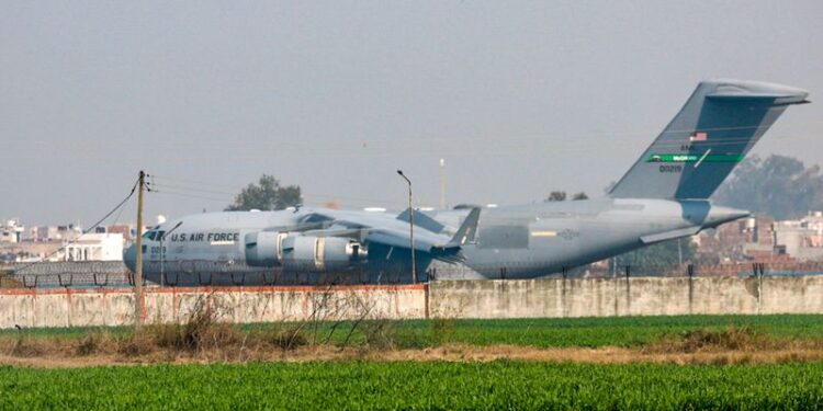 The United States has arrived back in their home country, Among the 119 people deported 67 are from Punjab.