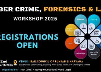 Cyber Crime, Investigation, and Law Workshop at Chandigarh on March 2