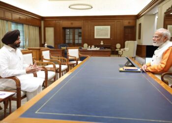 Ravneet Bittu held a meeting with Prime Minister Modi.