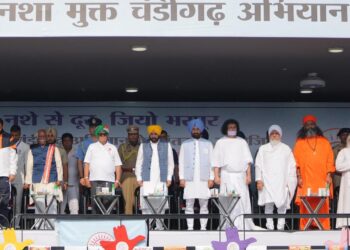 From Patriots to Protectors: Mann Vows Drug-Free Punjab in Historic Pad Yatra at Chandigarh