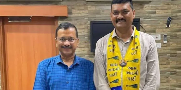 Umesh Makwana, the MLA from Botad, has stepped down from his positions within the Aam Aadmi Party in Gujarat