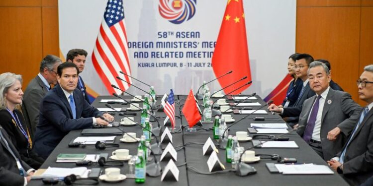 Amid ongoing trade tensions, the US and China emphasize the importance of collaboration during discussions in Malaysia.