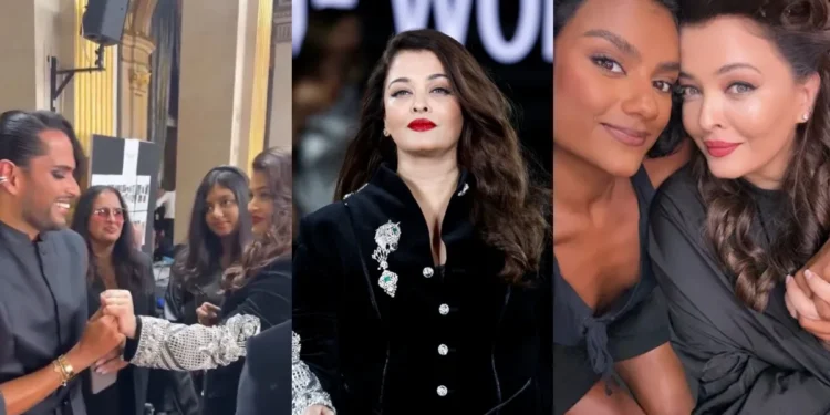 Aishwarya Rai captivates audiences with her elegance and poise, solidifying her status as a fashion icon at Paris Fashion Week.